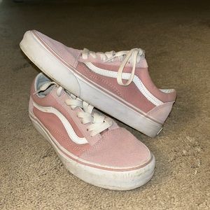 Women’s Pink Classic Vans